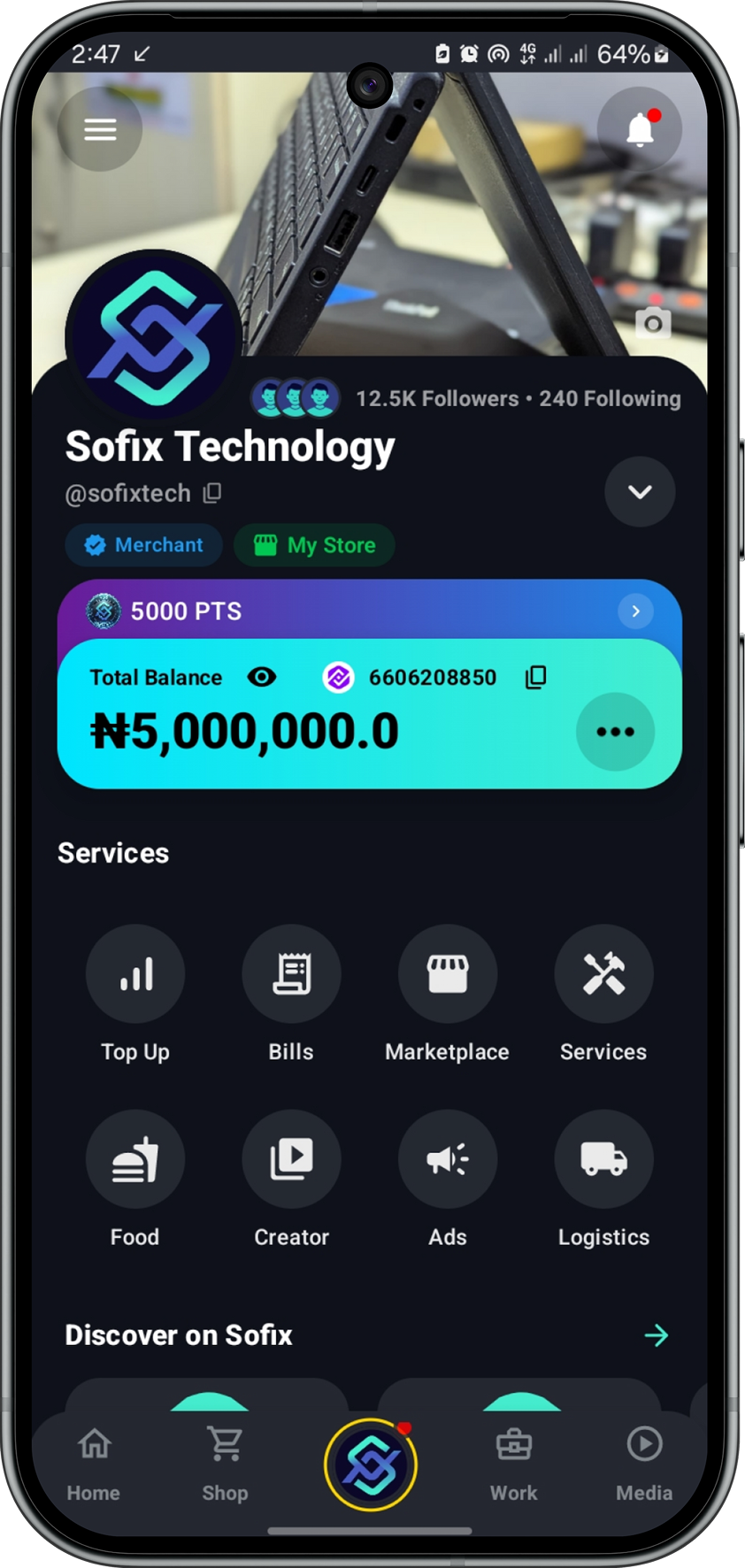 Sofix Mobile App